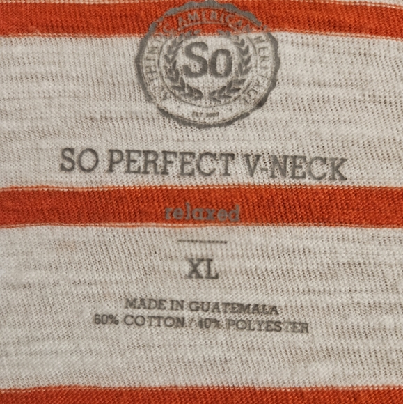 5/$25 Red and White Short Sleeved Tee - Picture 9 of 9